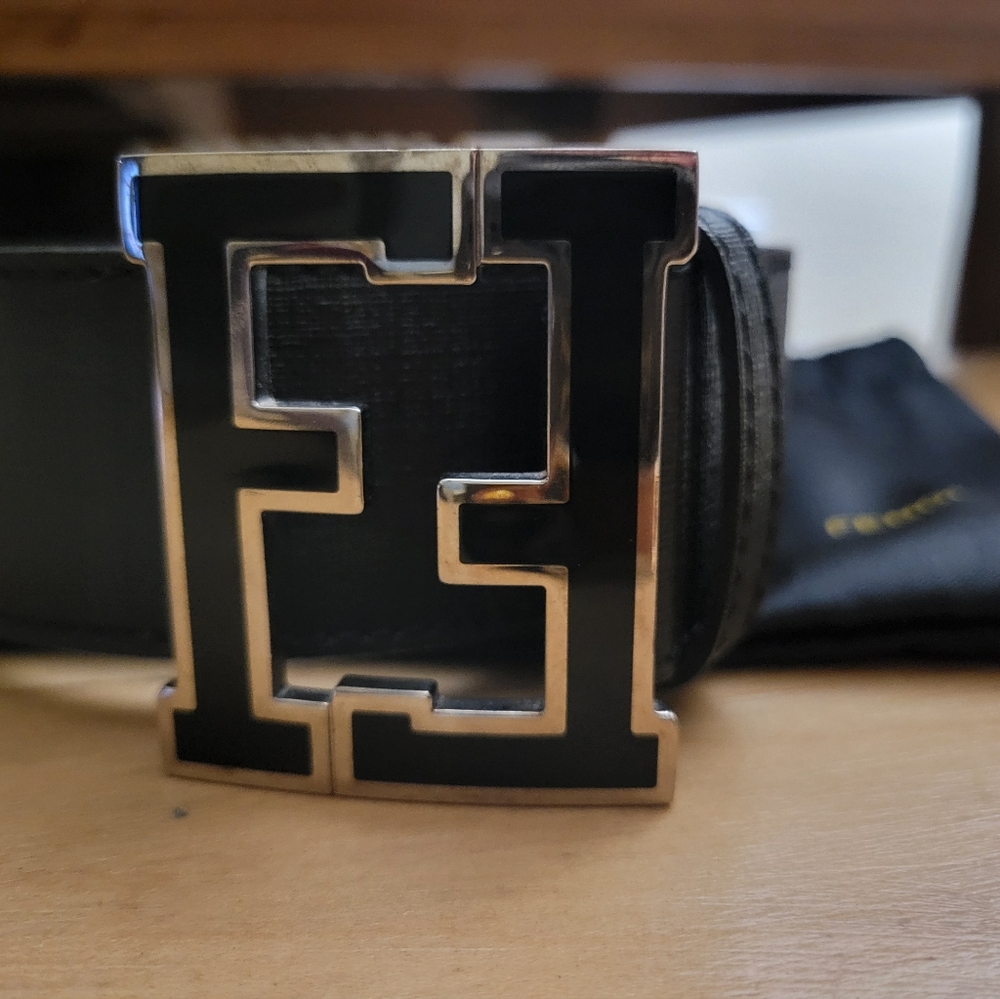 ❤️🔥SALE FENDI Men's Belt in Black - Picture 2 of 10